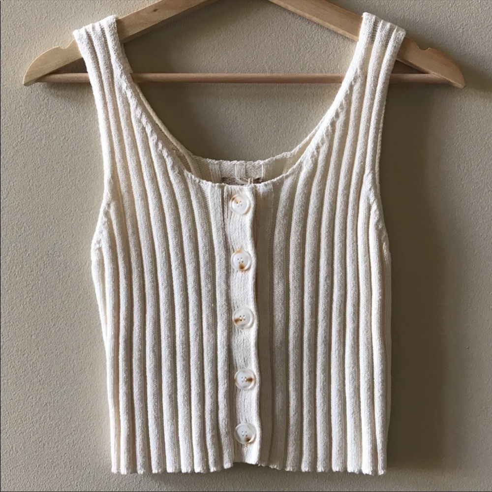 CHECK @thedustycarrot 🆕Hem & Thread Knitted Crop - Picture 6 of 8